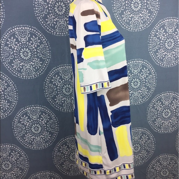 BCBGMaxAzria Colorful Shift Dress - Picture 3 of 6